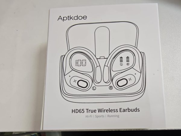 Wireless Earbuds 75hrs Bluetooth 5.4 Headphone Sport, 2025 Bluetooth Earbuds Stereo Deep Bass Over Ear Bud with Earhooks, ENC Noise Cancelling Mic, IPX7 Waterproof Earphone for Workout/Running - Image 8